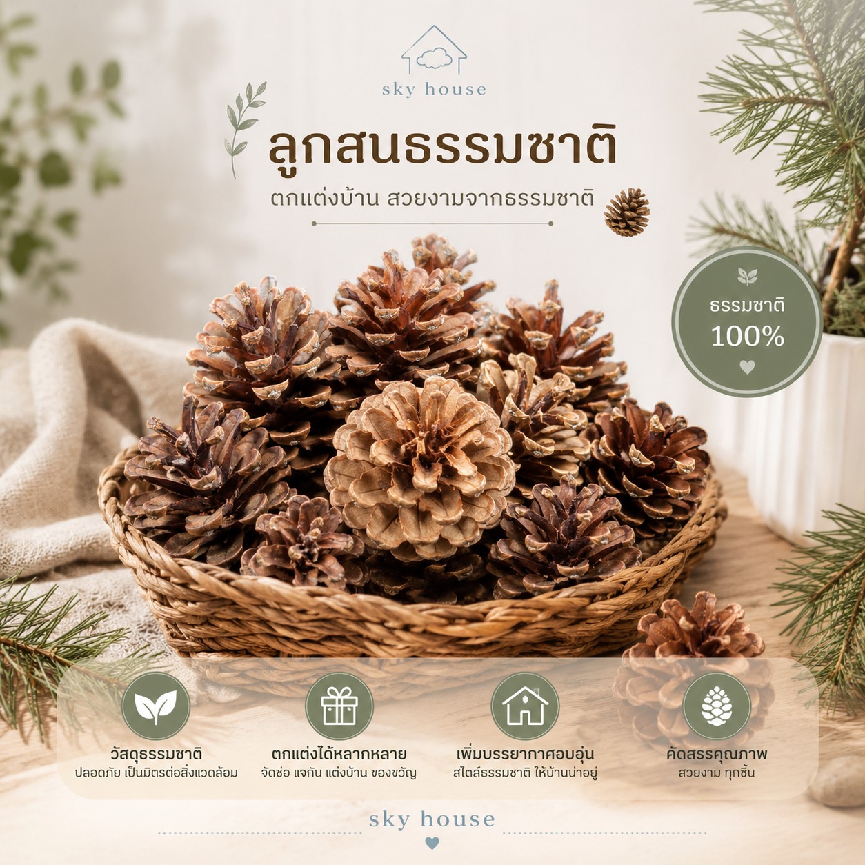 ลูกสนธรรมชาติ